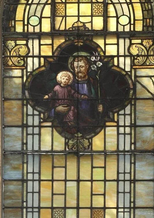 Stained+Glass+St.+Joseph+of+the+Holy+Family